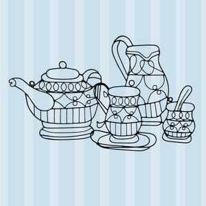 Vintage Black Wire Kitchen Decor Wall Hanging